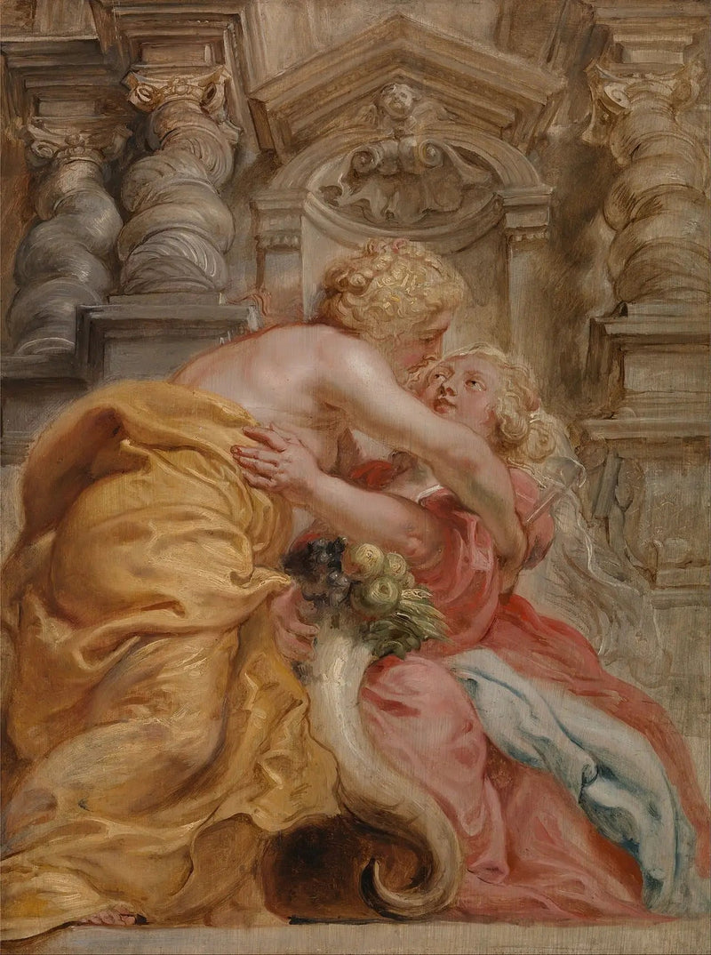 Fred, der omfavner overflod - Peter Paul Rubens