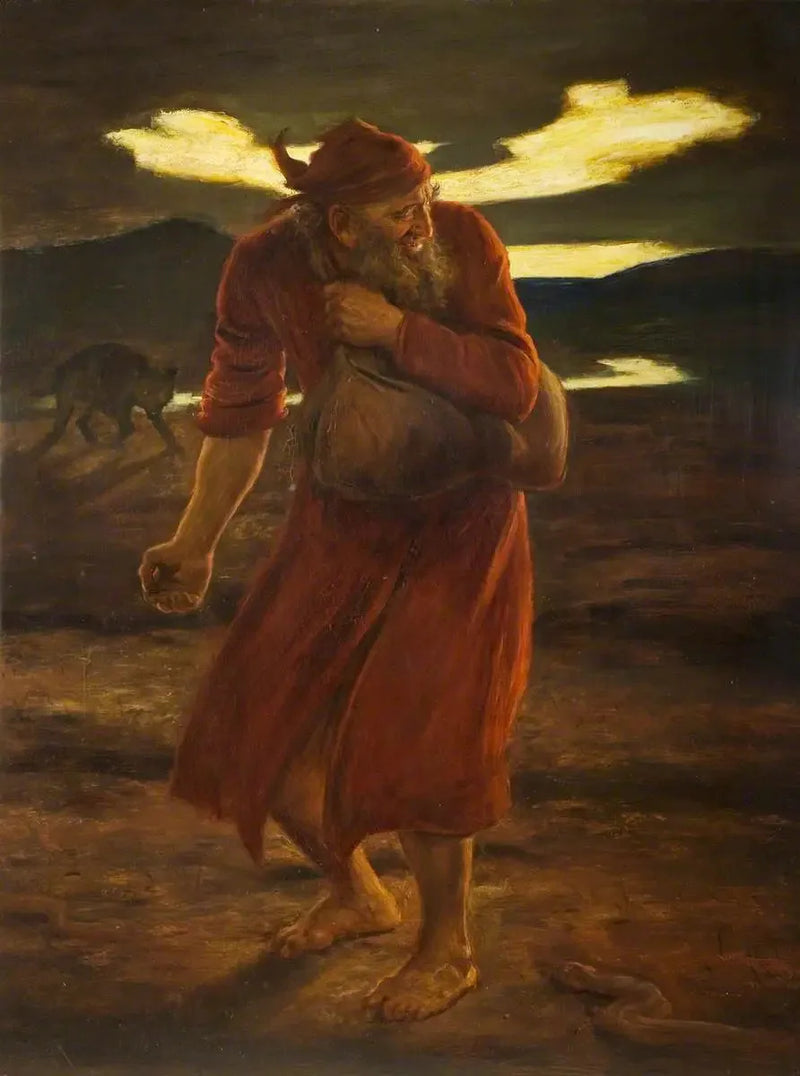 Parabelen om ukrudt - John Everett Millais