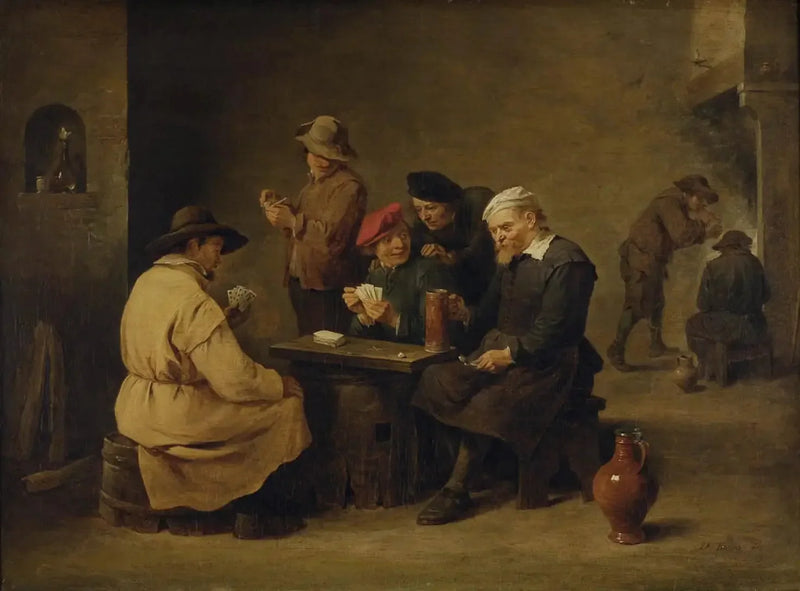 Kortspil - David Teniers den Yngre