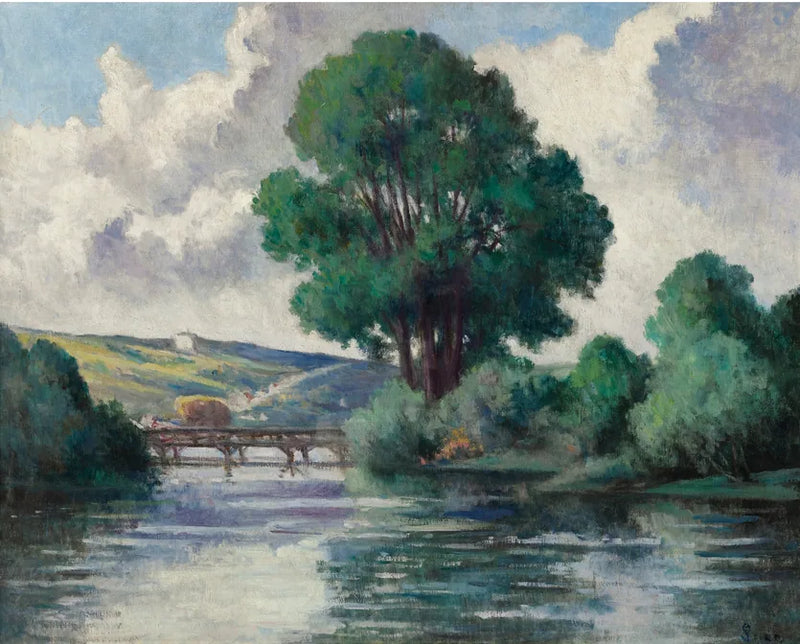 Herville-broen - Maximilien Luce