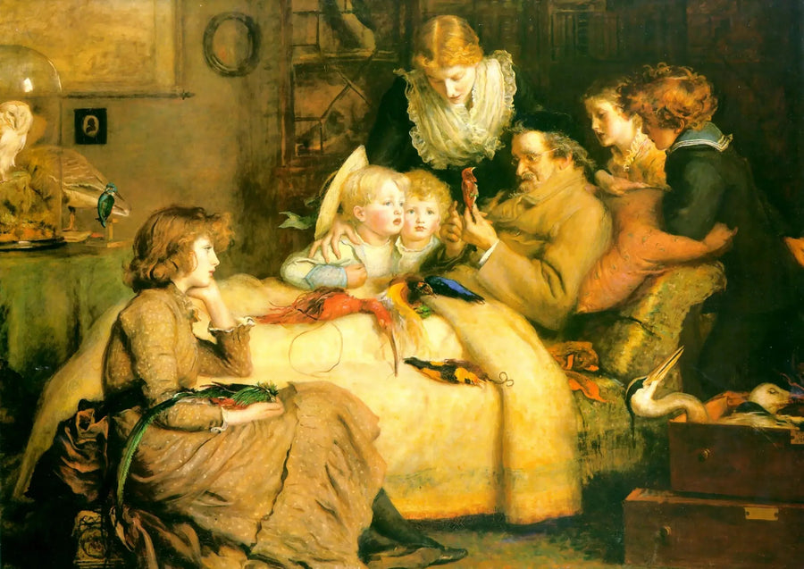 Den dominerende lidenskab - John Everett Millais