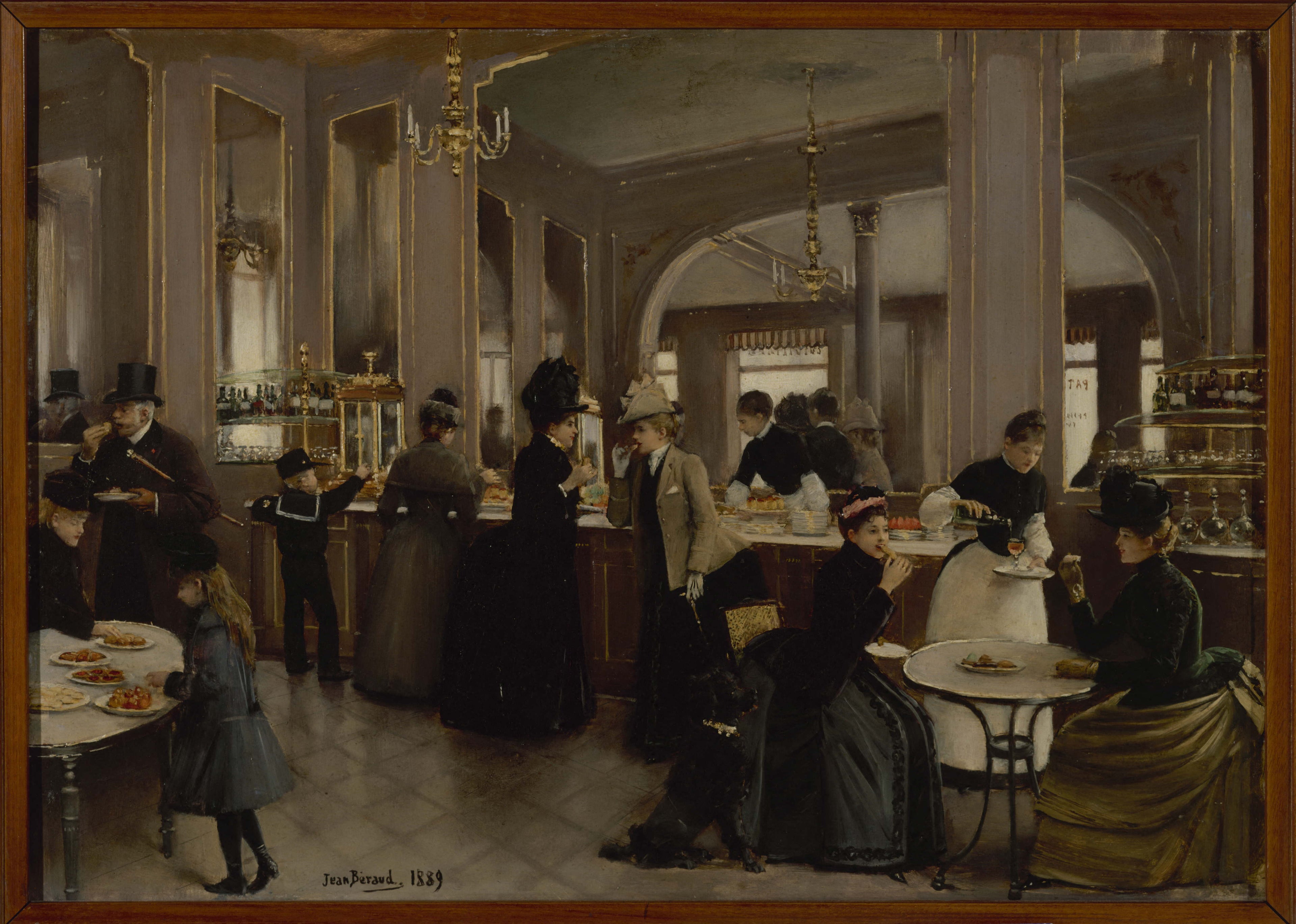 La Pâtisserie Gloppe - Jean Béraud