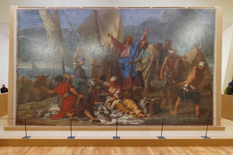 Den mirakuløse fiskeri - Jean-Baptiste Jouvenet