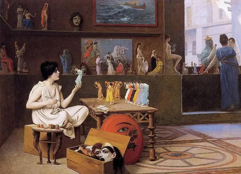 Maleri der giver liv til skulpturen - Jean-Léon Gérôme