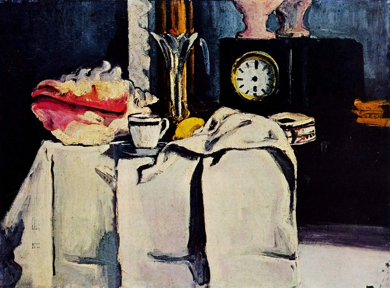 Det sorte ur - Paul Cézanne