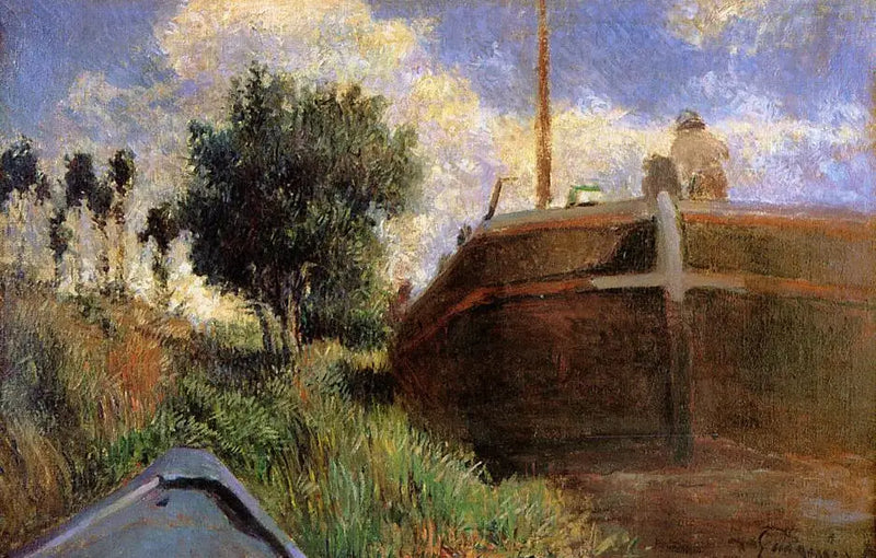 Den blå pram - Paul Gauguin