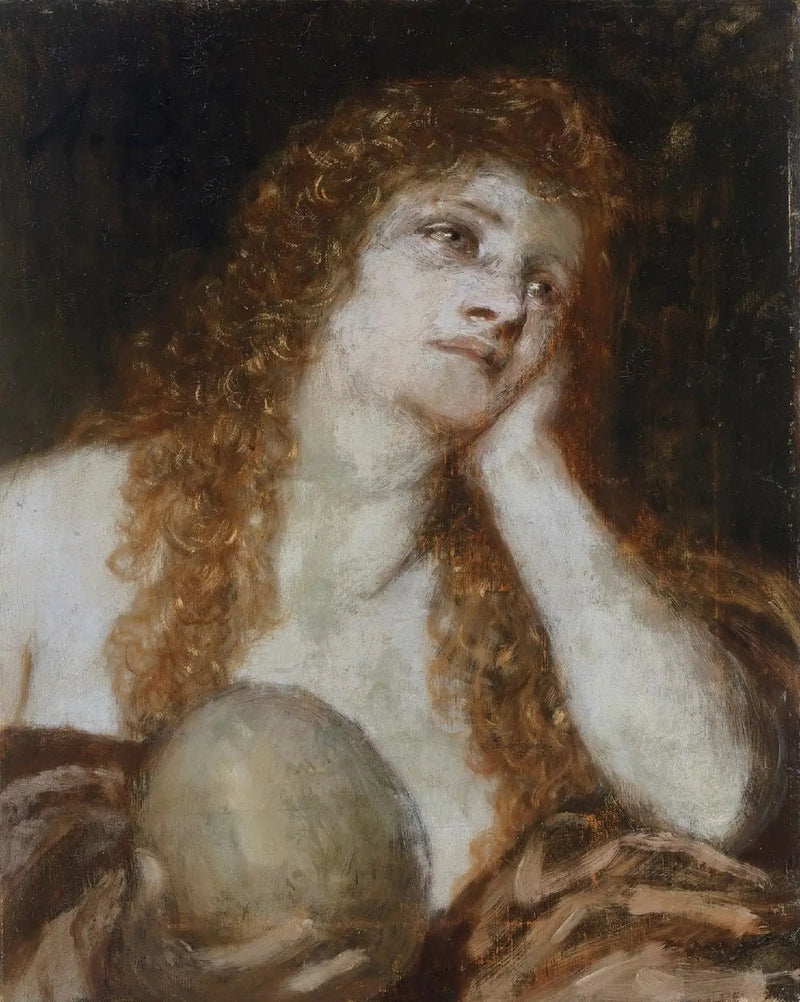 Marie-Madeleine, der gør bod - Arnold Böcklin