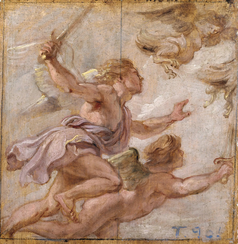 Forfølgelsen af harpyerne - Peter Paul Rubens
