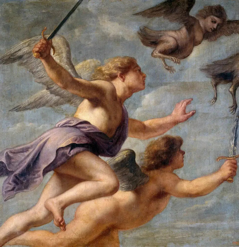 Forfølgelsen af harpyerne - Peter Paul Rubens