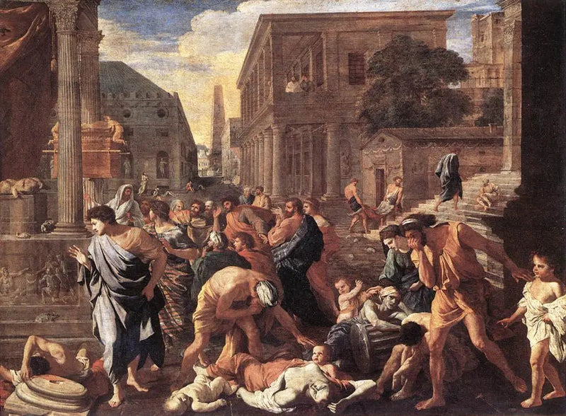 Asdods pest - Nicolas Poussin