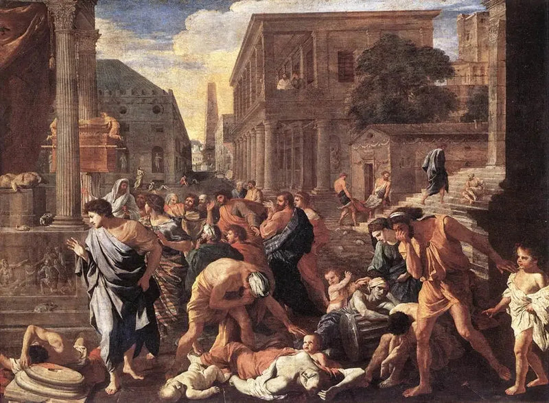 Asdods pest - Nicolas Poussin