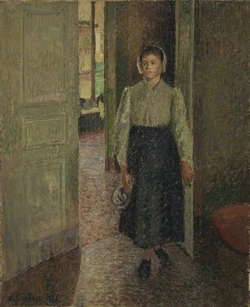 Den Lille Pige kaldet «la Rosa» - Camille Pissarro