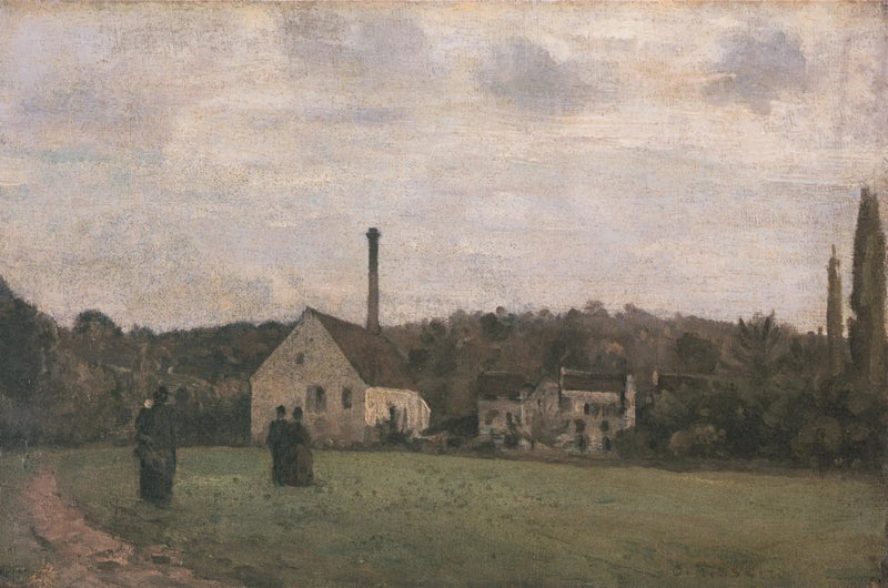 Den Lille Fabrik - Camille Pissarro