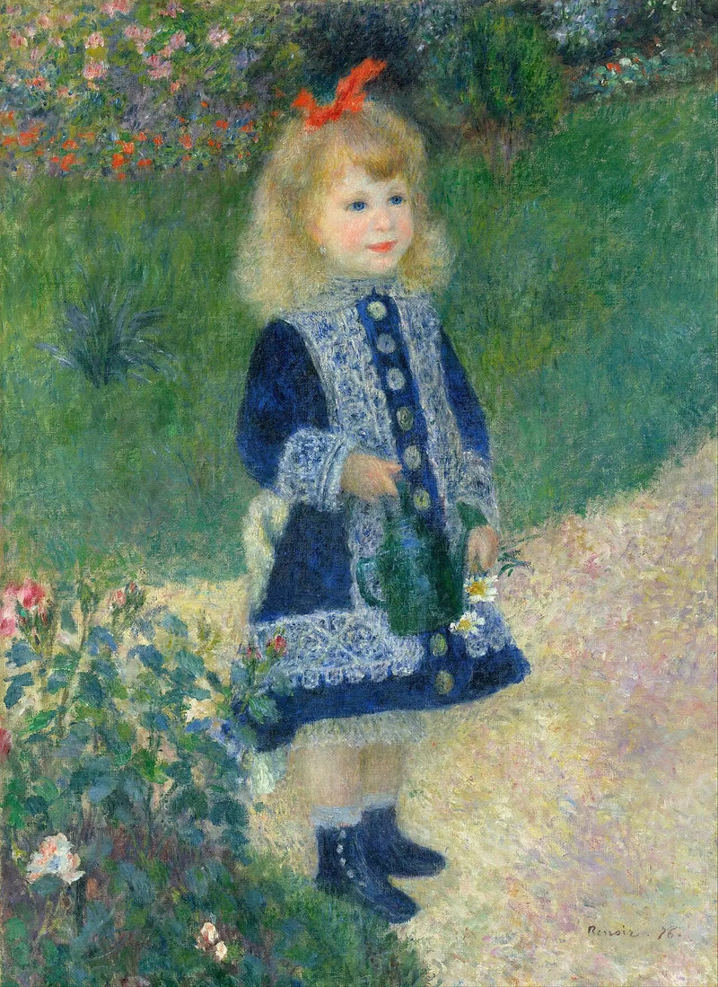 Den Lille Pige med Vandkanden - Pierre-Auguste Renoir