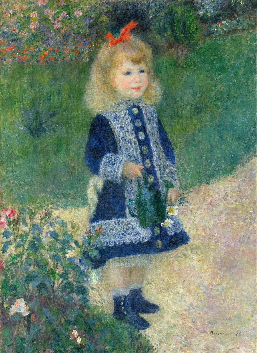 Den Lille Pige med Vandkanden - Pierre-Auguste Renoir