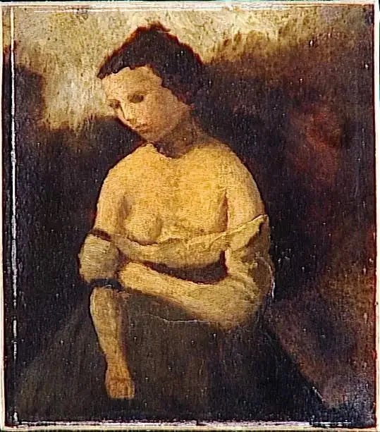 Den lille Jeannette - Jean-Baptiste Camille Corot