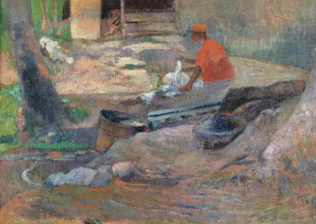 Den lille vasker - Paul Gauguin