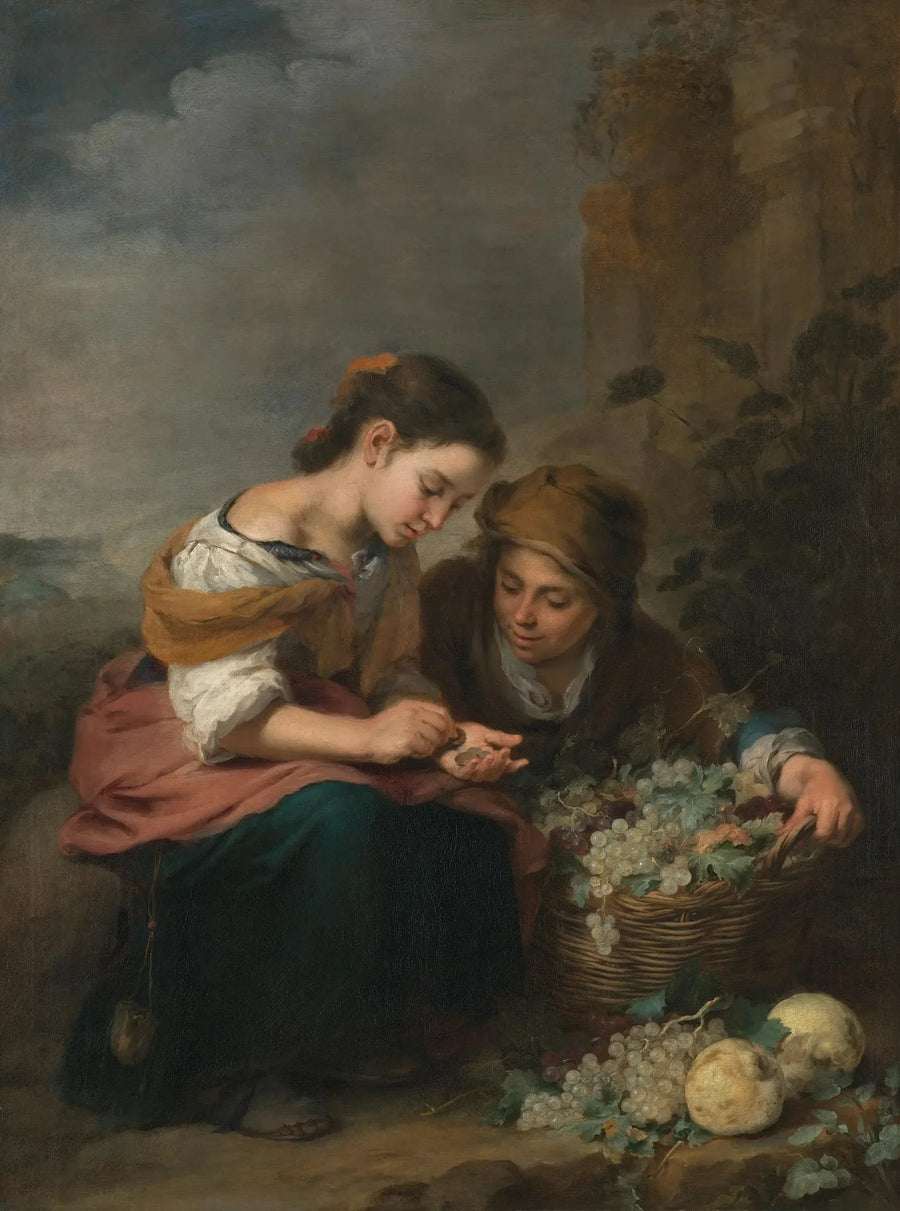 Den lille frugtforhandler - Bartolomé Esteban Murillo