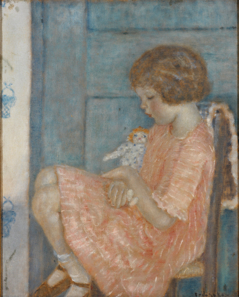 Den Lille Mor (Den Lille Mor) - Frederick Carl Frieseke