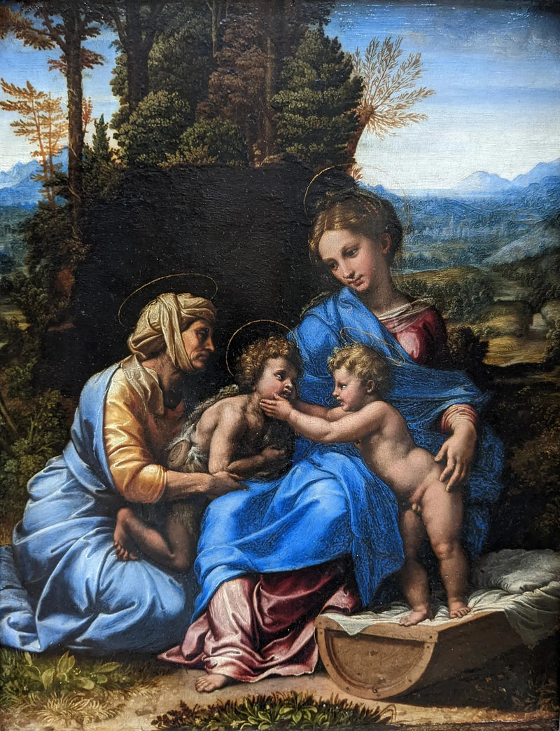 Den Lille Hellige Familie - Raphael Sanzio