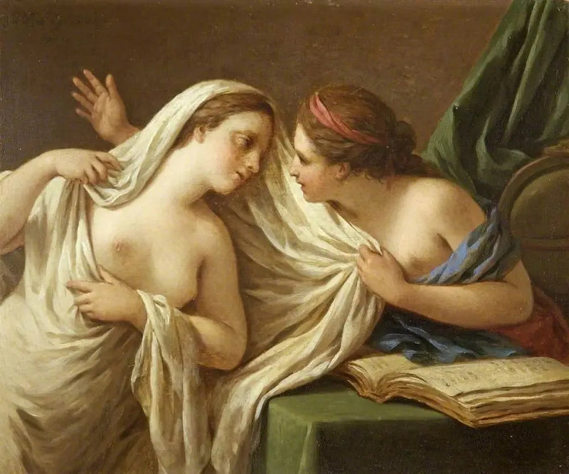Filosofien, der afslører Sandheden - Louis Jean François Lagrenée