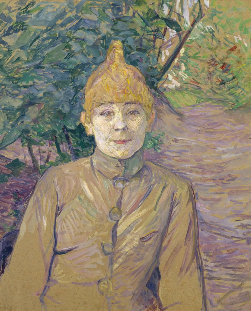 Den stenede eller Guldhjelm - Henri de Toulouse-Lautrec