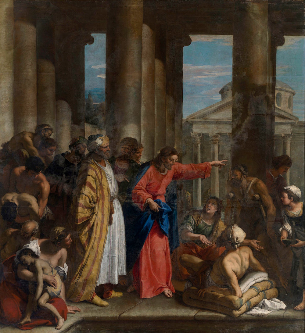 La piscine de Bethesda - Sebastiano Ricci - Alpha Reproduction