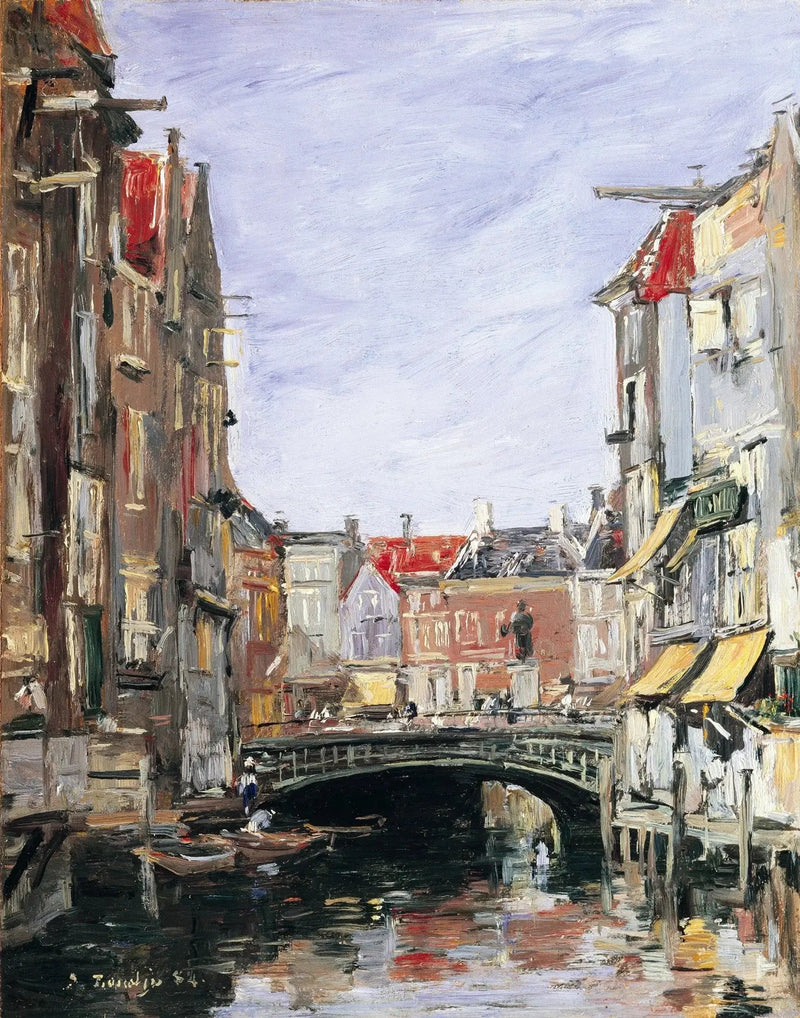 Pladsen Ary Scheffer, Dordrecht - Eugène Boudin