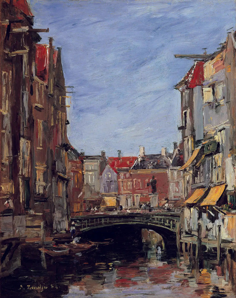 Pladsen Ary Scheffer, Dordrecht - Eugène Boudin