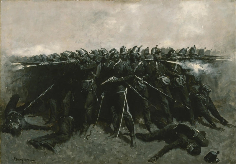Infanteriets plads - Frederic Remington