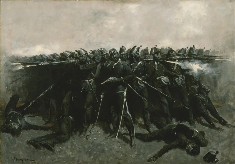 Infanteriets plads - Frederic Remington