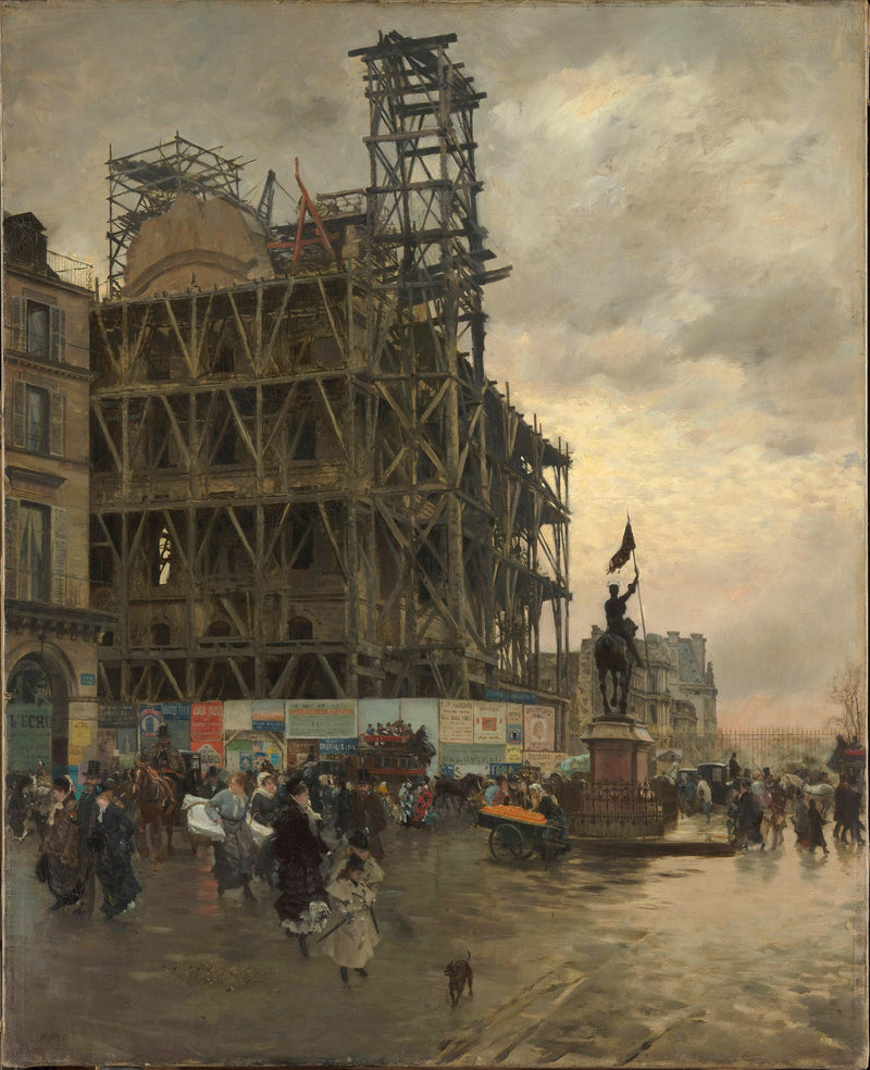 Pyramidepladsen - Giuseppe De Nittis