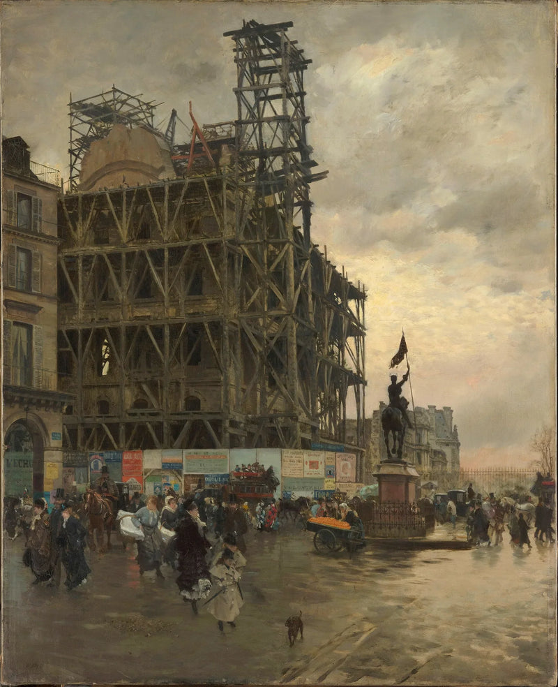 Pyramidepladsen - Giuseppe De Nittis