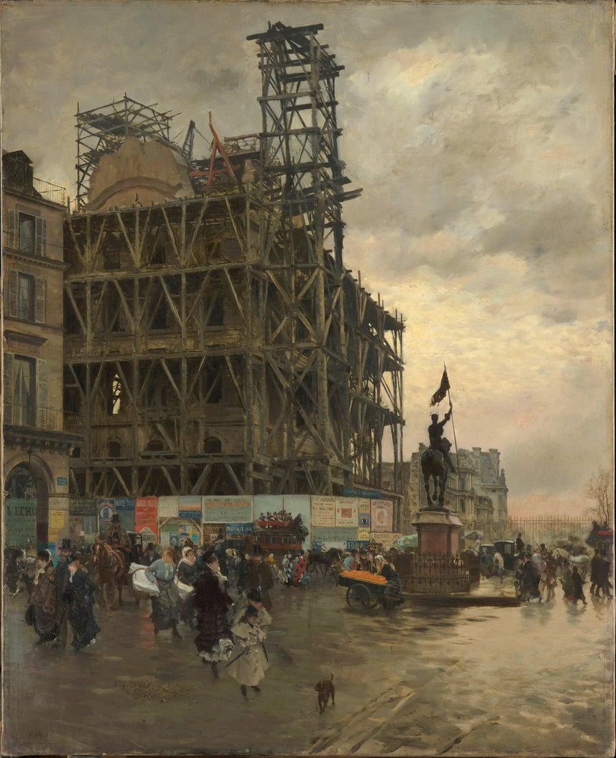 Pyramidepladsen - Giuseppe De Nittis