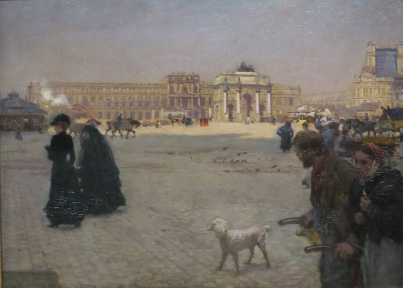 Pladsen ved Carrousel - Giuseppe De Nittis