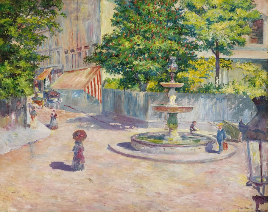 Pladsen Saint-Augustin - Gustave Caillebotte