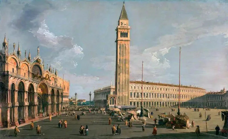 La Place Saint-Marc, Venedig - Canaletto