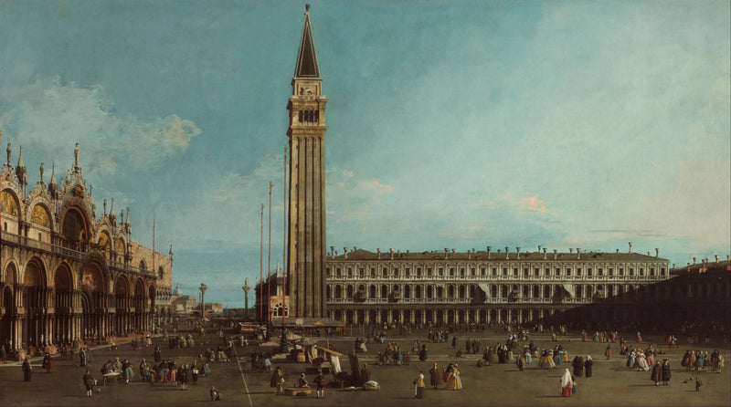 La Place Saint-Marc, Venedig - Canaletto