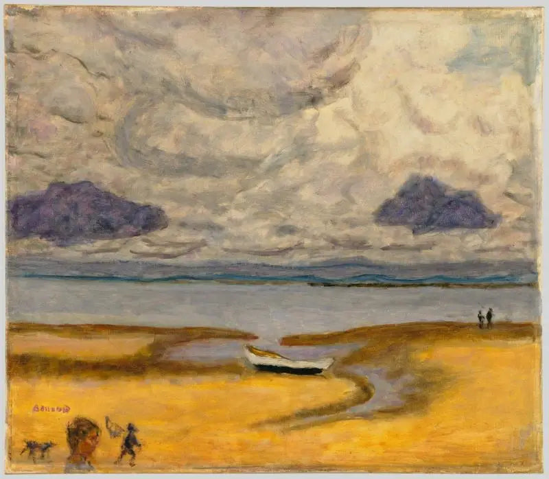 Lavvande Strand - Pierre Bonnard