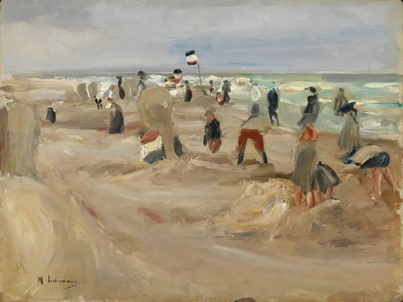Noordwijk-stranden - Max Liebermann