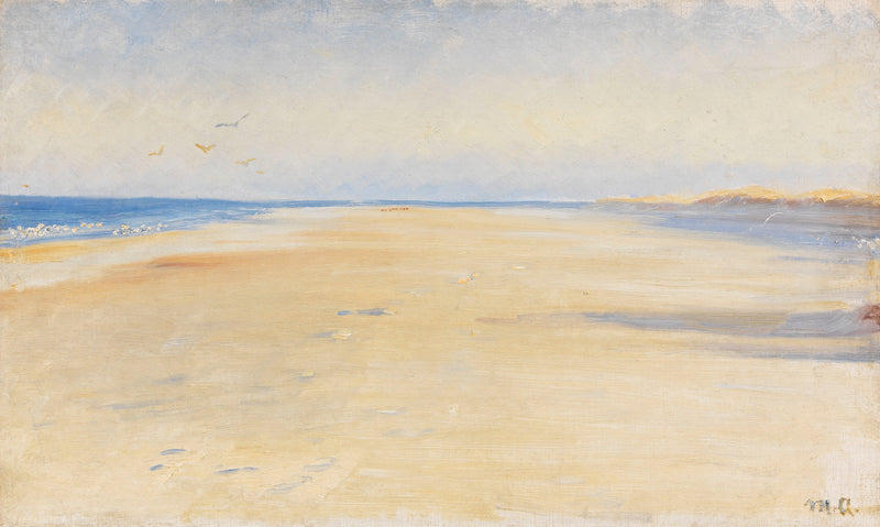 Skagen strand. -Michael Peter Ancher