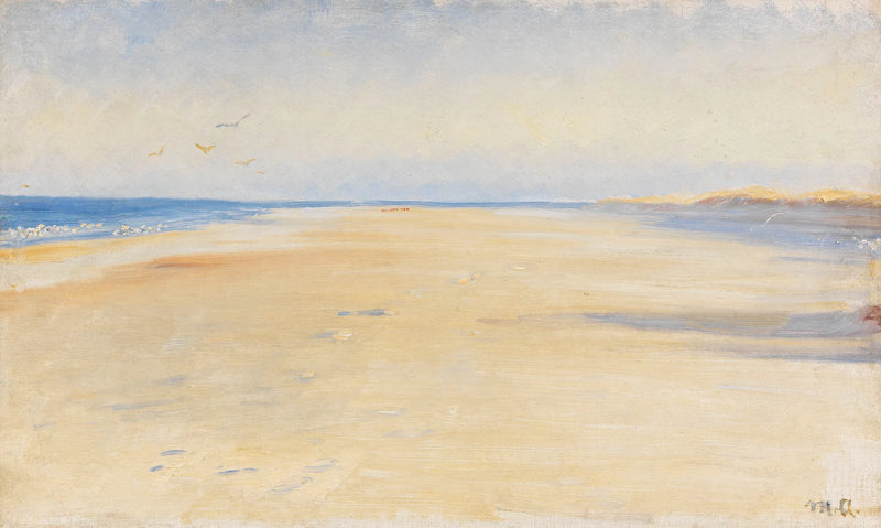 Skagen strand. -Michael Peter Ancher