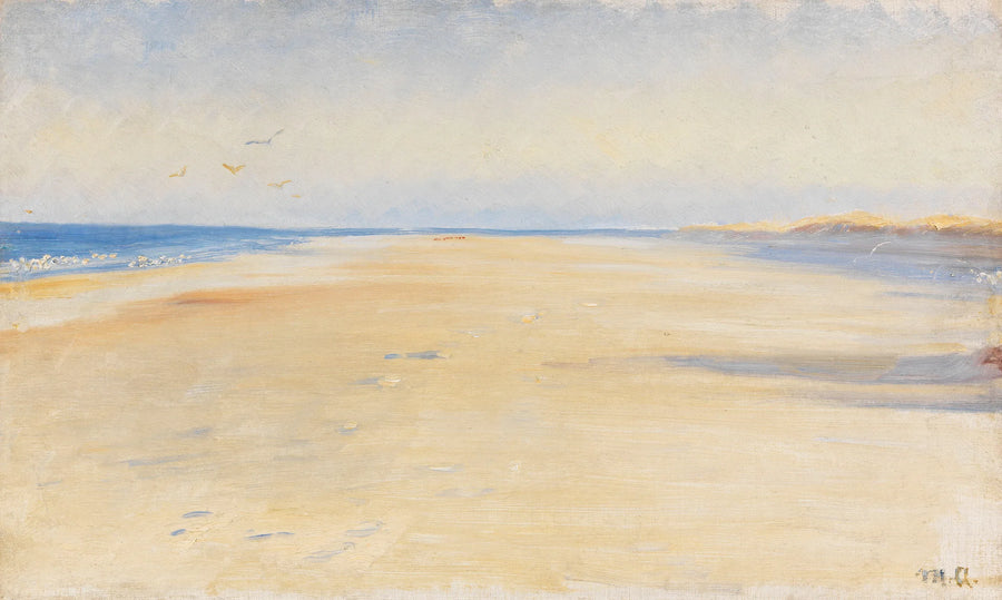 Skagen strand. -Michael Peter Ancher