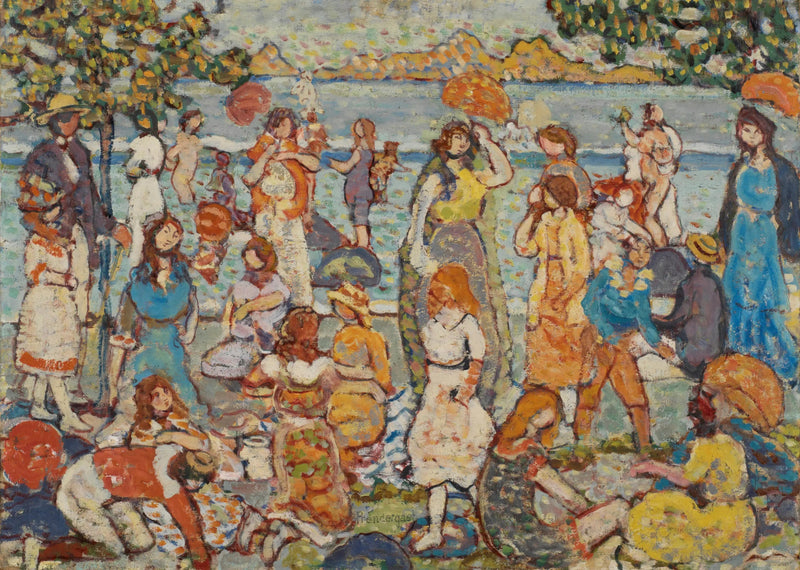 Stranden - Maurice Prendergast