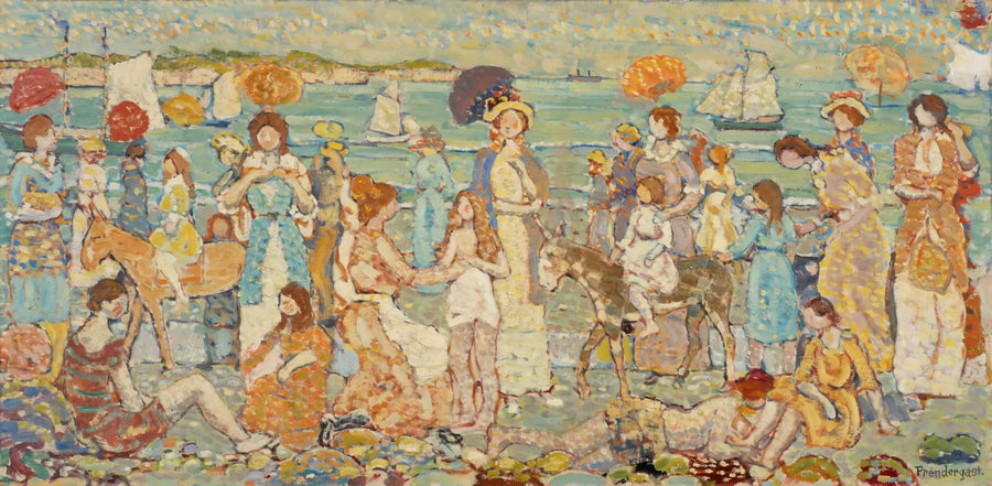 Stranden « Nr. 3 » - Maurice Prendergast