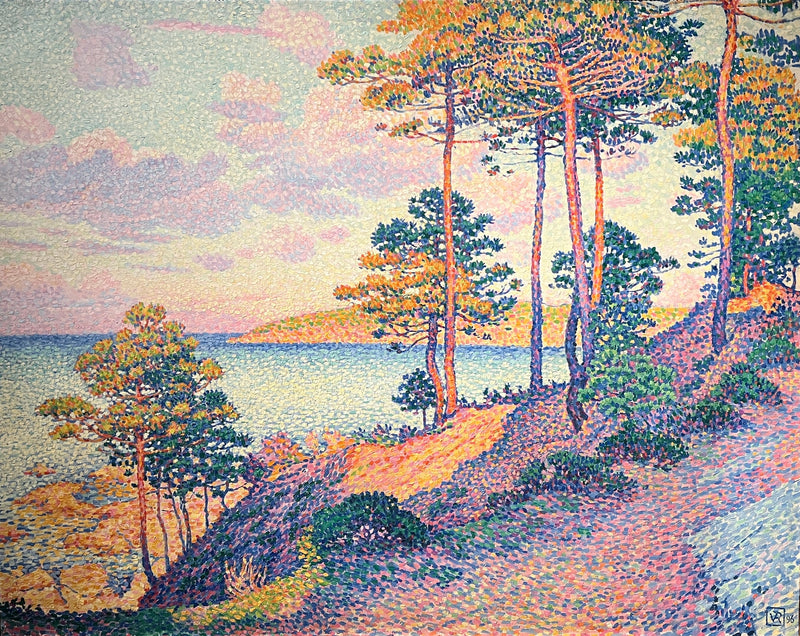 Saint-Pierre-spidsen i Saint-Tropez - Théo van Rysselberghe