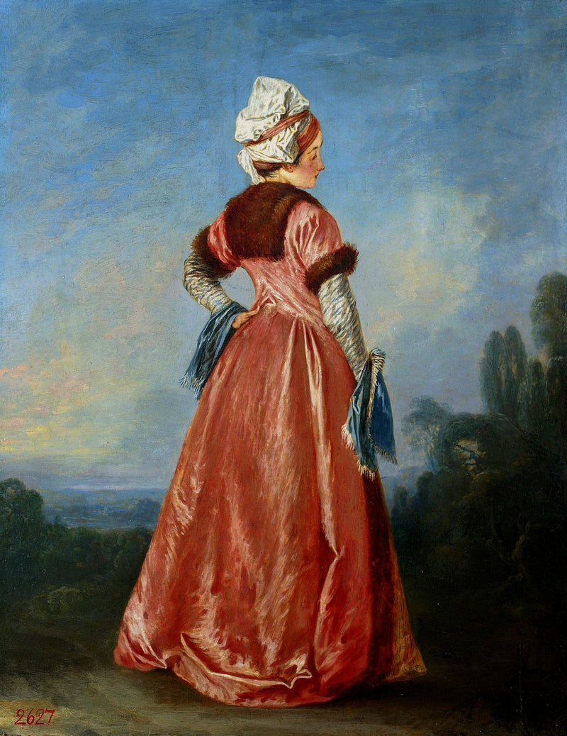 Den Polske - Antoine Watteau