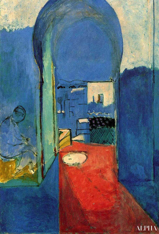 Døren til Casbah - Matisse - Reproduktioner af malerier og højkvalitets malerier
