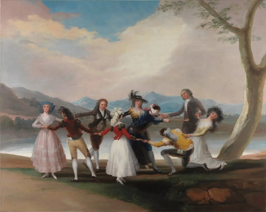 Den blinde høne - Francisco de Goya