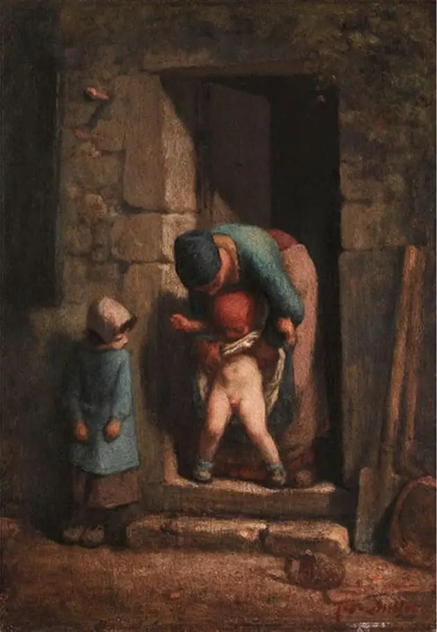 Maternelle Forsigtighed - Jean-François Millet